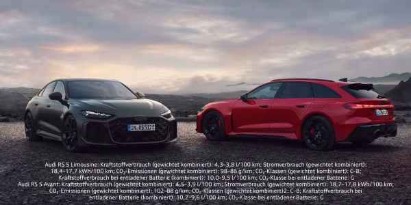 Audi RS 5 Avant und Audi RS5 Limousine Audi RS5