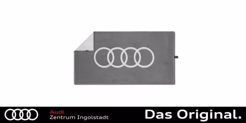 Original Audi Handtuch, hellgrau, 50x100cm 3132501300