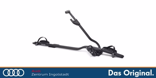 Original VW Fahrradhalter / Fahrraddachträger für Fahrradrahmen bis 100 mm (oval)/80 mm (rund) auch für Audi, SEAT, CUPRA &amp; Skoda geeignet 000071128F