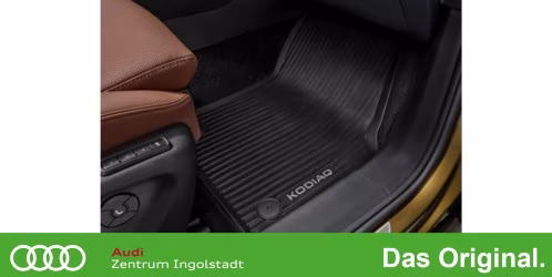 Original Skoda Kodiaq 2 Gummifußmatten Satz Vorne + Hinten 57H061500 Original Skoda Kodiaq 2 Gummifußmatten Satz Vorne + Hinten 57H061500