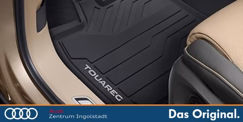 Original VW Touareg (III) Gummifußmatten Satz Vorne 761061502  82V