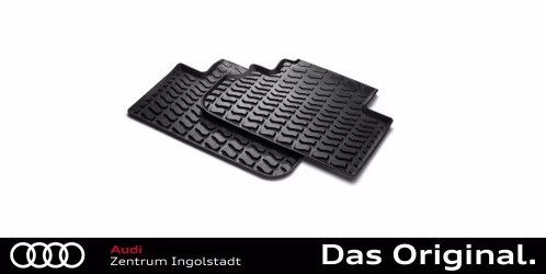 Original Audi Q5 / SQ5 (FY) Gummifußmatten Satz Hinten ohne Befestigungspunkte 80A061511A 041