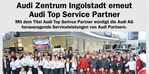 Audi Top Service Partner 2017