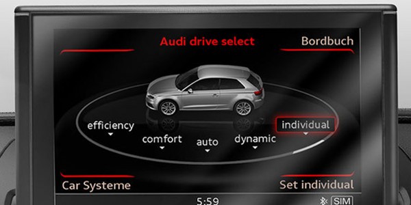 Audi Original Zubehör > Audi Nachrüstlösungen: Standheizung, Head-up  Display, Fernlicht, Parkassistent, Drive select, Bluetooth,  Licht-/Regensensor, Geschwindigkeitsregelanlage