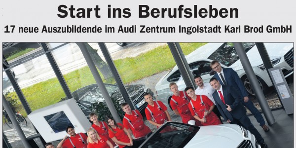 17 neue Auszubildende