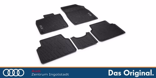 Original VW ID.3 Gummifußmatten Satz Vorne + Hinten 10B061500 82V