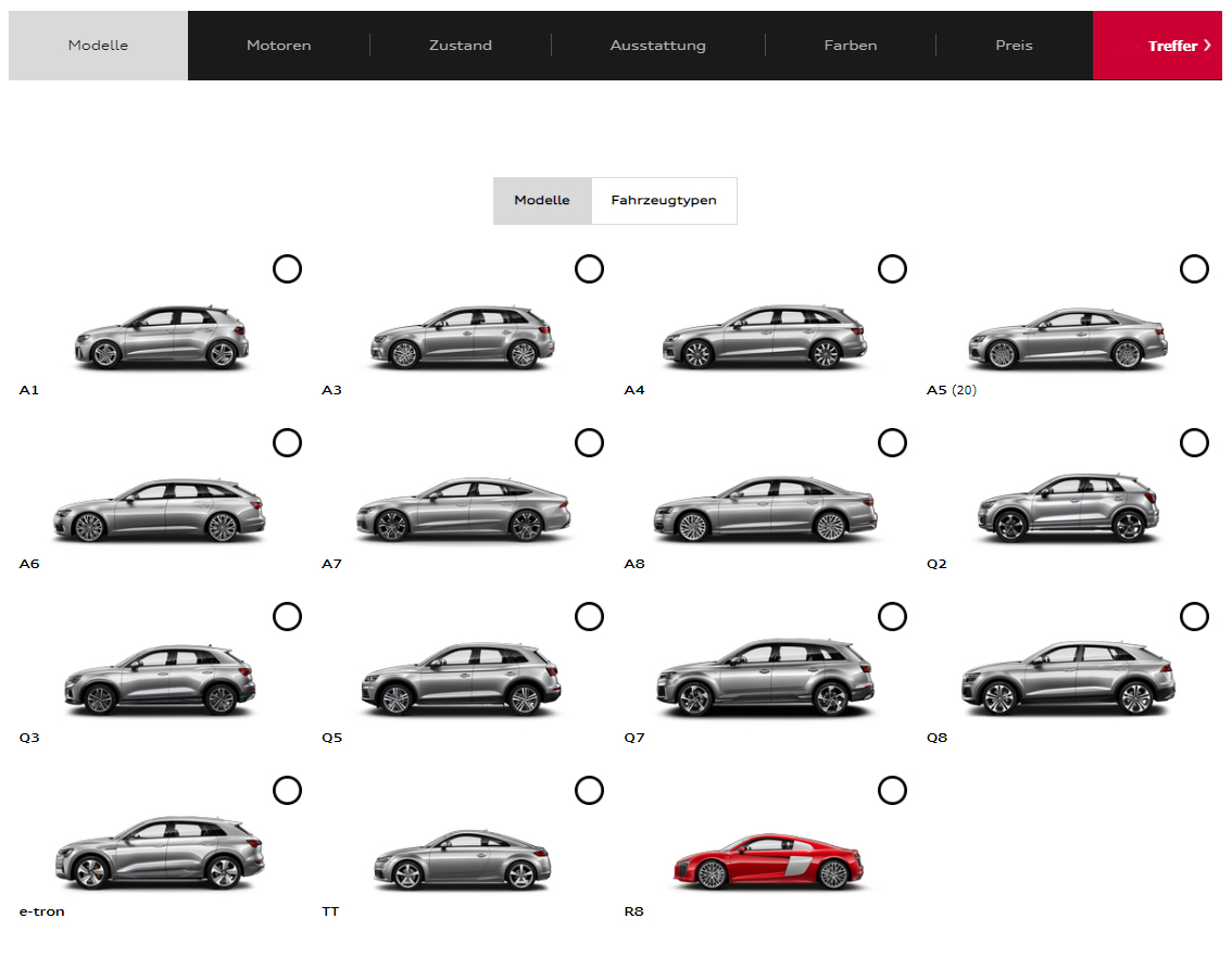 Audi Gebrauchtwagen Fahrzeugborse