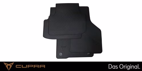 Original SEAT CUPRA Formentor / CUPRA Leon (5D/SP) Gummifußmatten Satz Vorne + Hinten 5FG061500  041