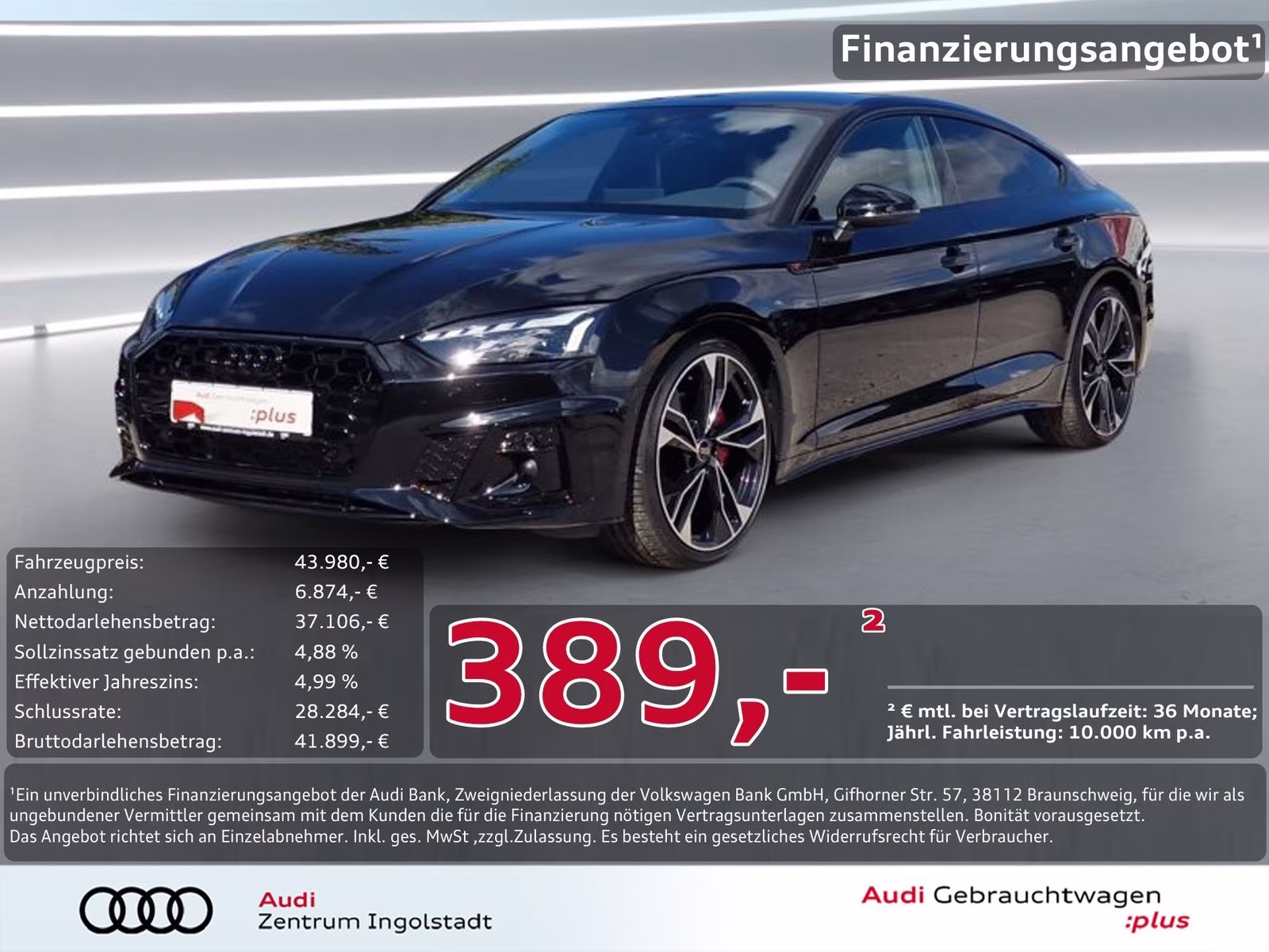 Sportback 40 TDI S line comp. Ed.+ MATRIX AHK