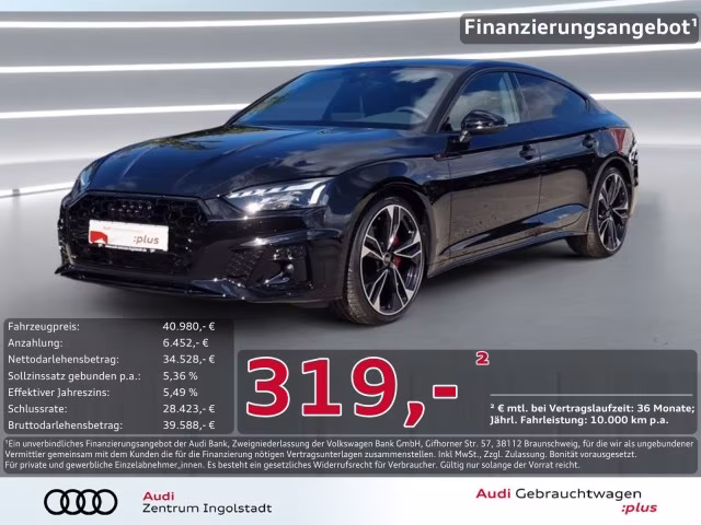 Audi A5 Sportback 40 TDI S line comp. Ed.+ MATRIX AHK