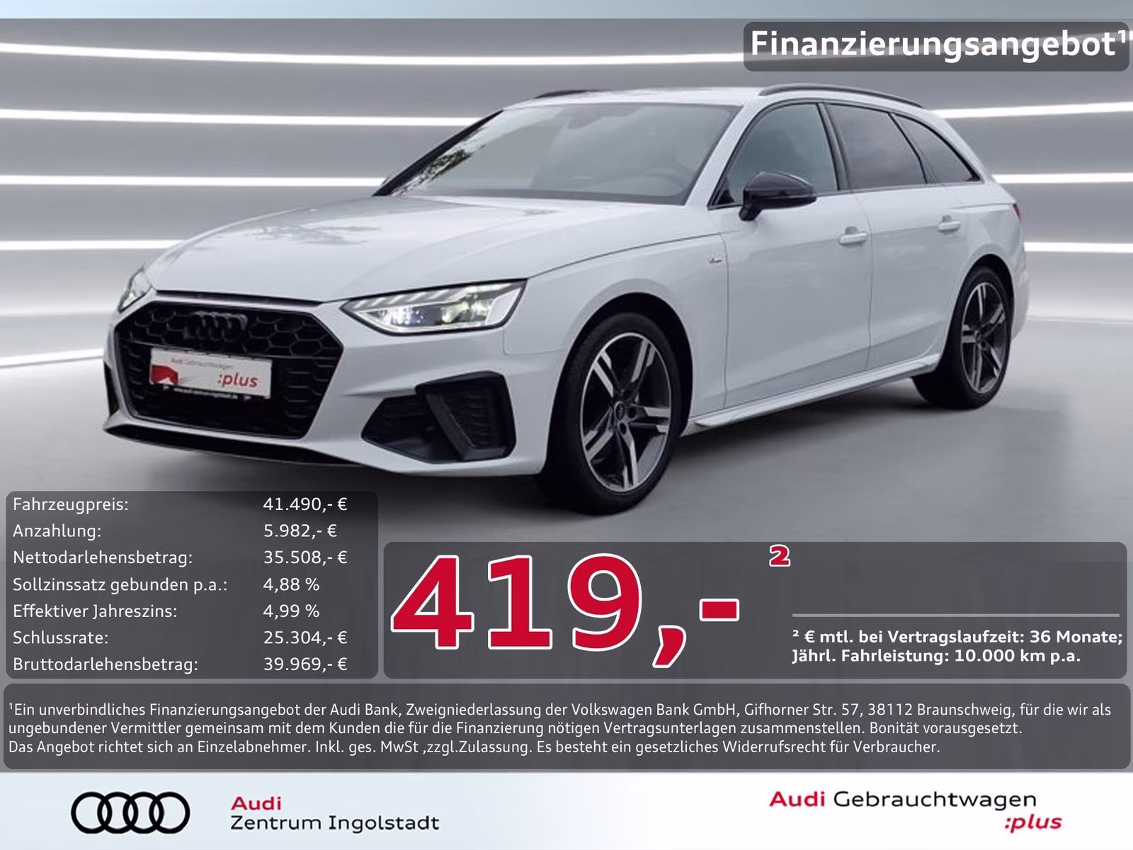 Avant 35 TDI 2x S line LED AHK ACC KAM NAVI S
