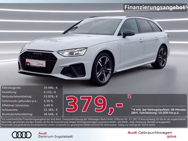 Audi A4 Avant 35 TDI 2x S line LED AHK ACC KAM NAVI S
