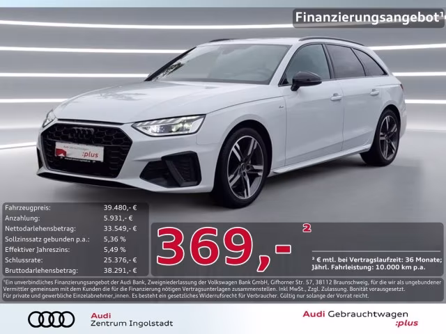Audi A4 Avant 35 TDI 2x S line LED AHK ACC KAM NAVI S