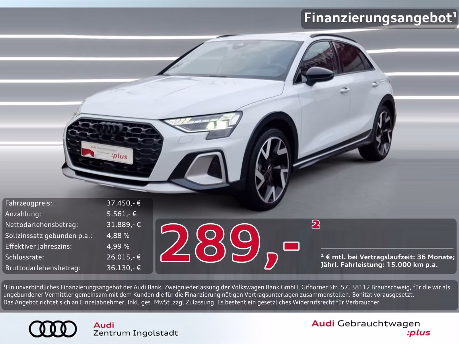 allstreet 35 TDI MATRIX ACC HuD SONOS 19" Kam