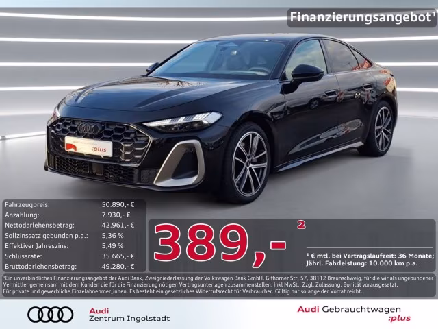 Audi A5 Limousine TDI qu 2x S line B&amp;amp;O MATRIX AHK 19&amp;quot;