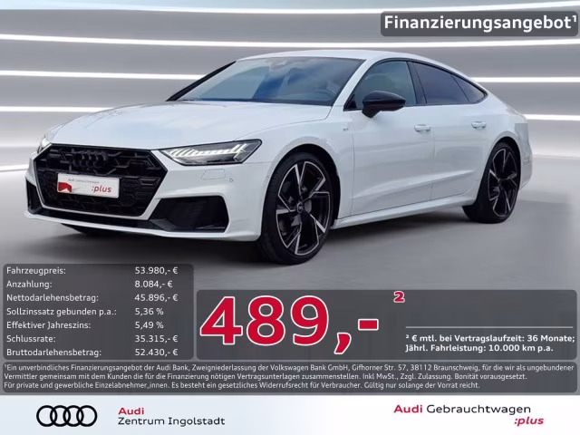 Audi A7 Sportback 40 TDI qu HD-MATRIX AHK 21&amp;quot; 2x S li
