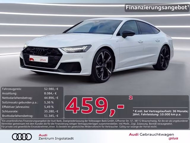 Audi A7 Sportback 40 TDI qu HD-MATRIX AHK 21&amp;quot; 2x S li