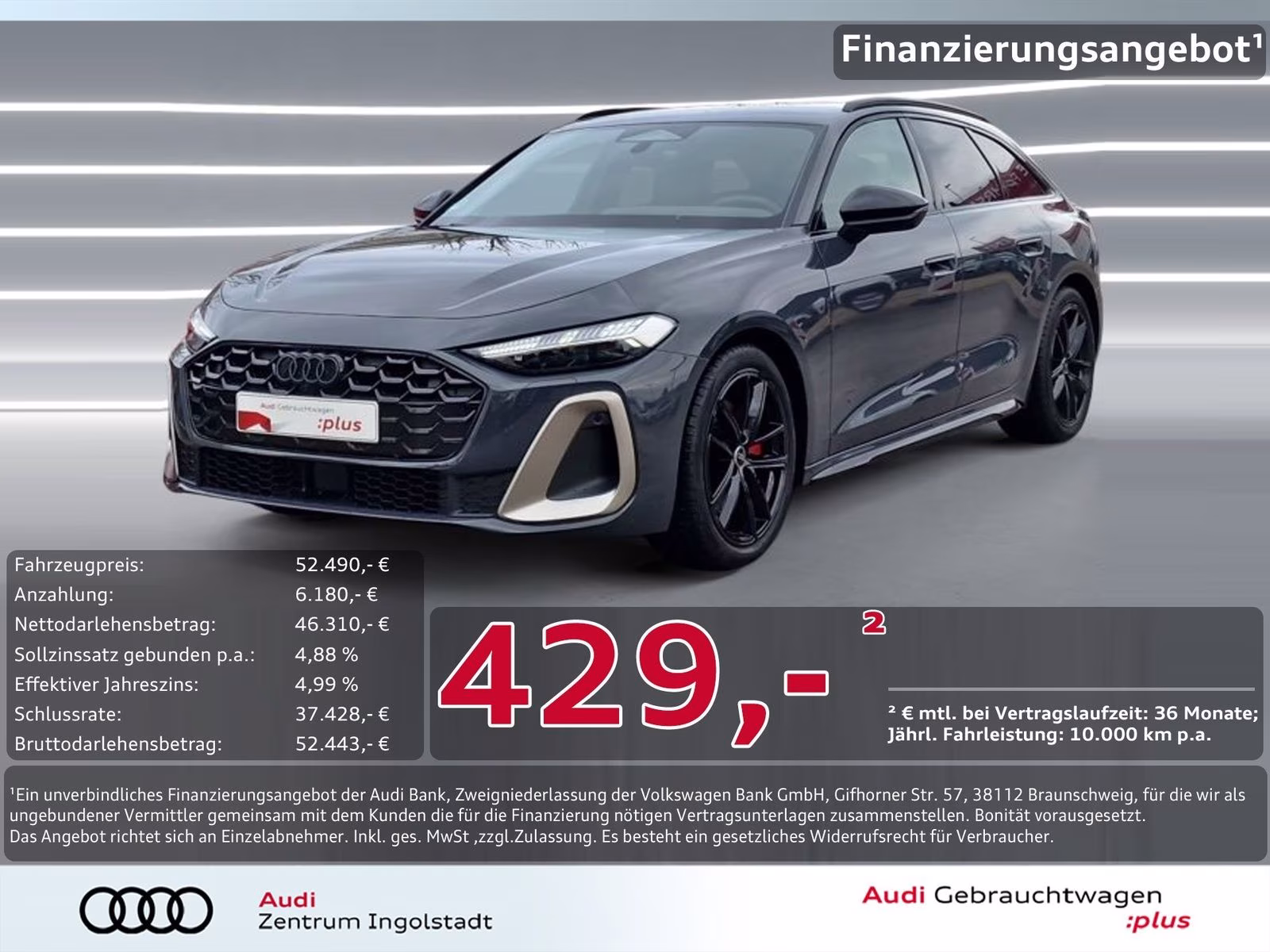 Avant TDI qu 2x S line B&amp;O MATRIX AHK HuD KAM