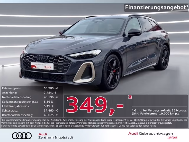 Audi A5 Avant TDI qu 2x S line B&amp;amp;O MATRIX AHK HuD KAM