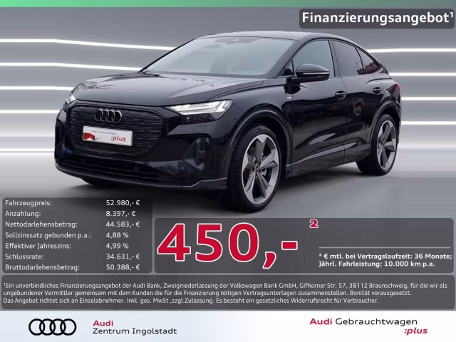 Audi Q4 Sportback e-tron 55 qu 2x S line MATRIX AHK
