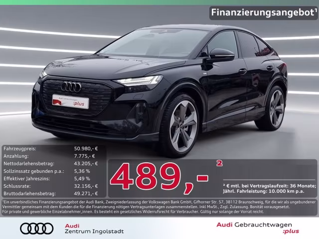 Audi Q4 Sportback e-tron 55 qu 2x S line MATRIX AHK