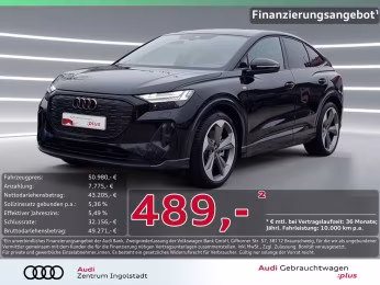 Q4 Sportback e-tron 55 qu 2x S line MATRIX AHK