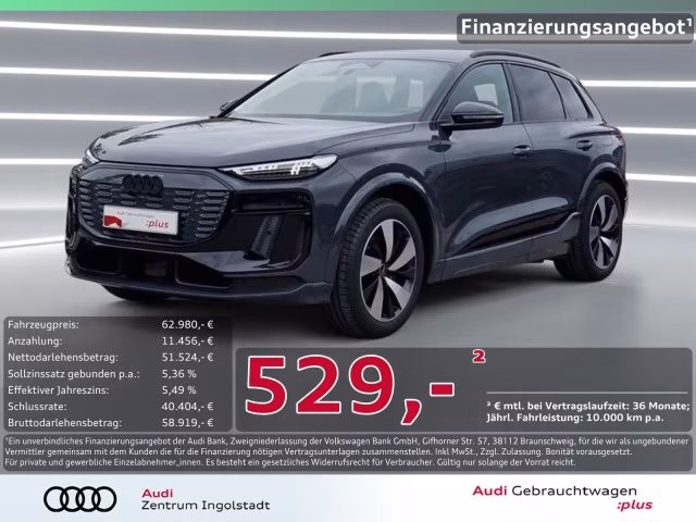 Audi Q6 e-tron qu 2x S line Tech+ MATRIX AHK B&amp;amp;O 20&amp;quot;