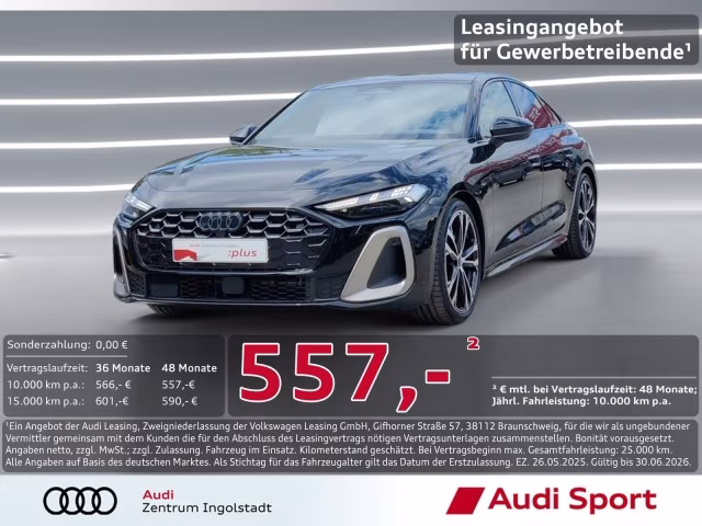 Audi A5 Limousine e-hybrid qu S line edition one Pano