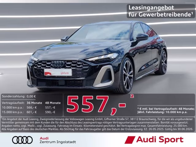 Audi A5 Limousine e-hybrid qu S line edition one Pano