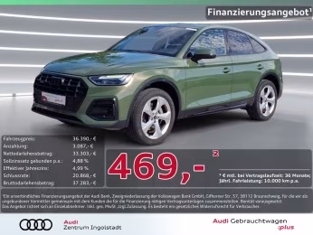 Sportback 50 TFSI e qu NAVI virt 20" advanced