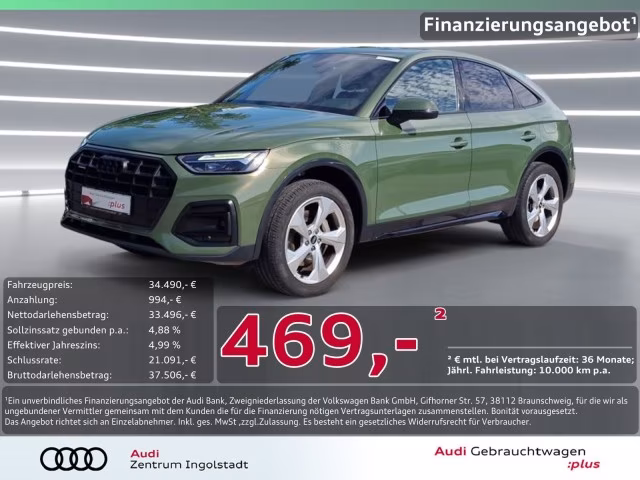 Audi Q5 Sportback 50 TFSI e qu NAVI virt 20&amp;quot; advanced