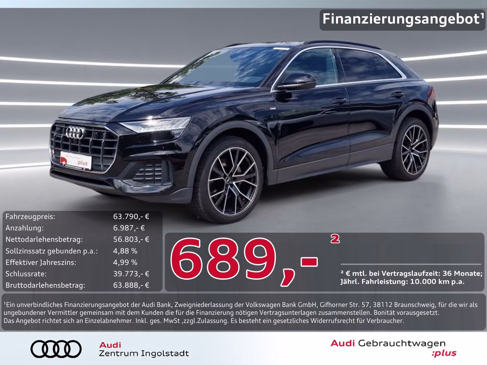 50 TDI qu S line MATRIX PANO STHZG Luft 22"