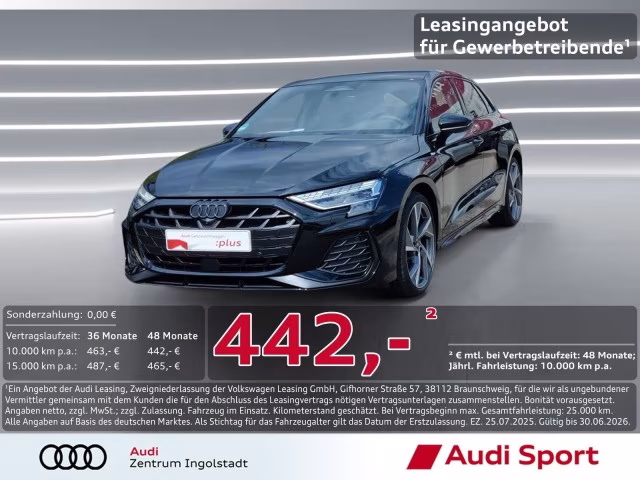 Audi A3 Sportback 35 TDI S line MATRIX Pano STHZG 19&amp;quot;