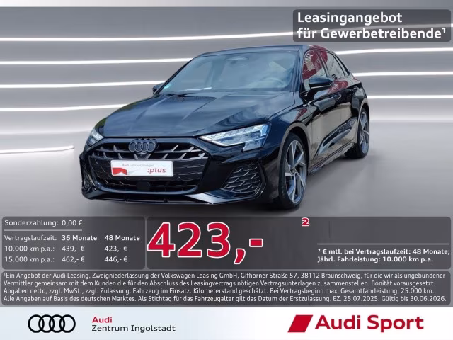 Audi A3 Sportback 35 TDI S line MATRIX Pano STHZG 19&amp;quot;