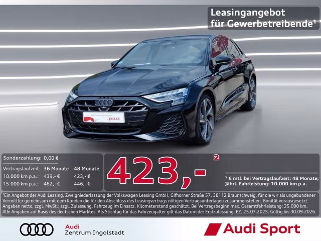 Audi A3 Sportback 35 TDI S line MATRIX Pano STHZG 19&amp;quot;