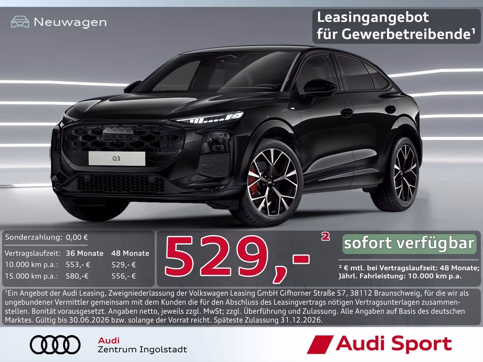 Sportback TFSI quattro S tronic UPE 69.500,-