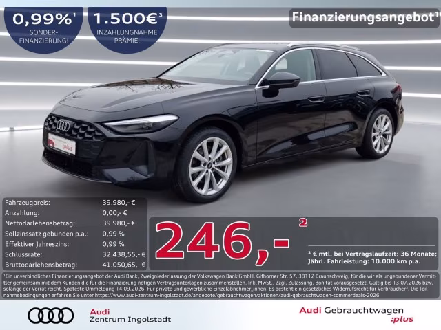 Audi A5 Avant TFSI qu NAVI LED AHK KAM. 18&amp;quot;