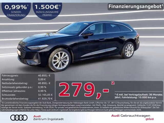 Audi A5 Avant TFSI qu NAVI LED AHK KAM. 18&amp;quot;