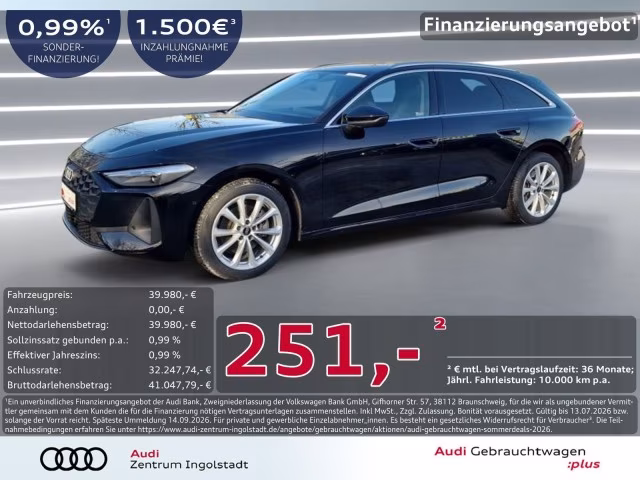 Audi A5 Avant TFSI qu NAVI LED AHK KAM. 18&amp;quot;