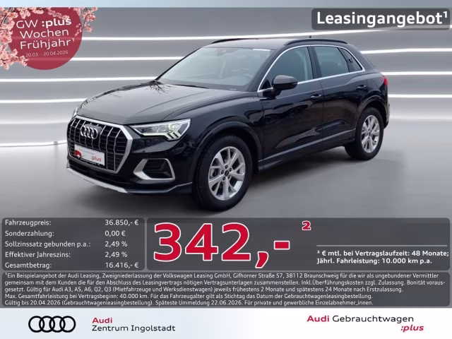 Audi Q3 35 TFSI NAVI+ LED 18&amp;quot; KAM. ACC advanced