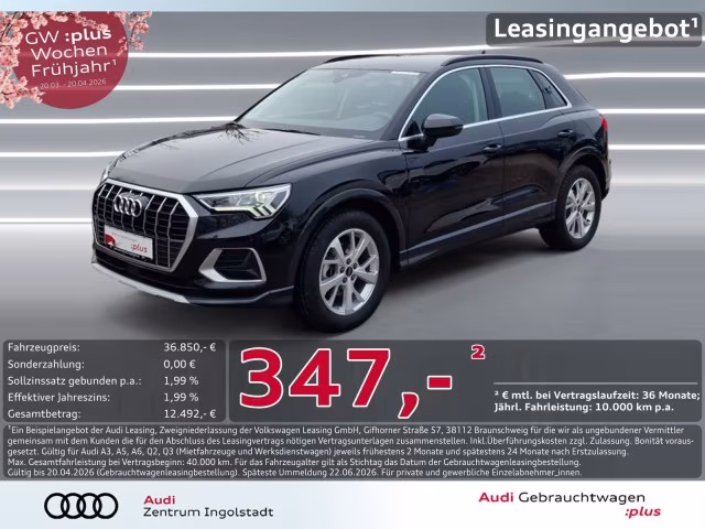 Audi Q3 35 TFSI NAVI+ LED 18&amp;quot; KAM. ACC advanced