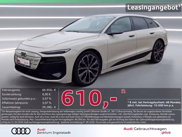 Audi A6 Avant e-tron S line edition one Tech-pro Pano