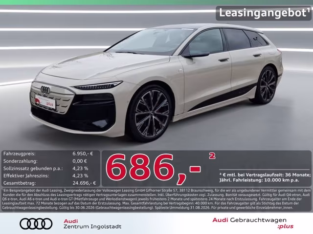 Audi A6 Avant e-tron S line edition one Tech-pro Pano