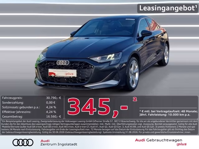 Audi A3 Limousine 35 TDI NAVI+ LED 18&amp;quot; KAM. advanced