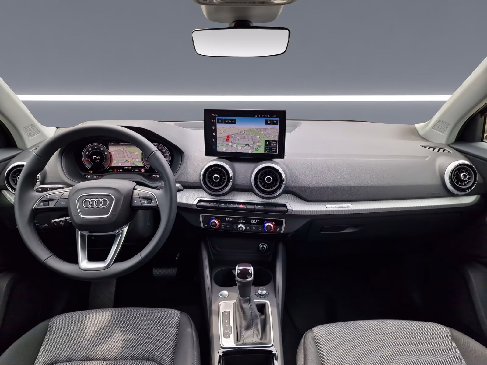 40 TFSI qu S line AHK ACC NAVI Opt-schw+ Kam.