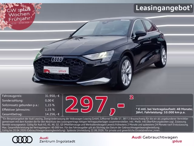 Audi A3 Sportback 35 TDI NAVI+ KAM. 17&amp;quot; ACC Advanced