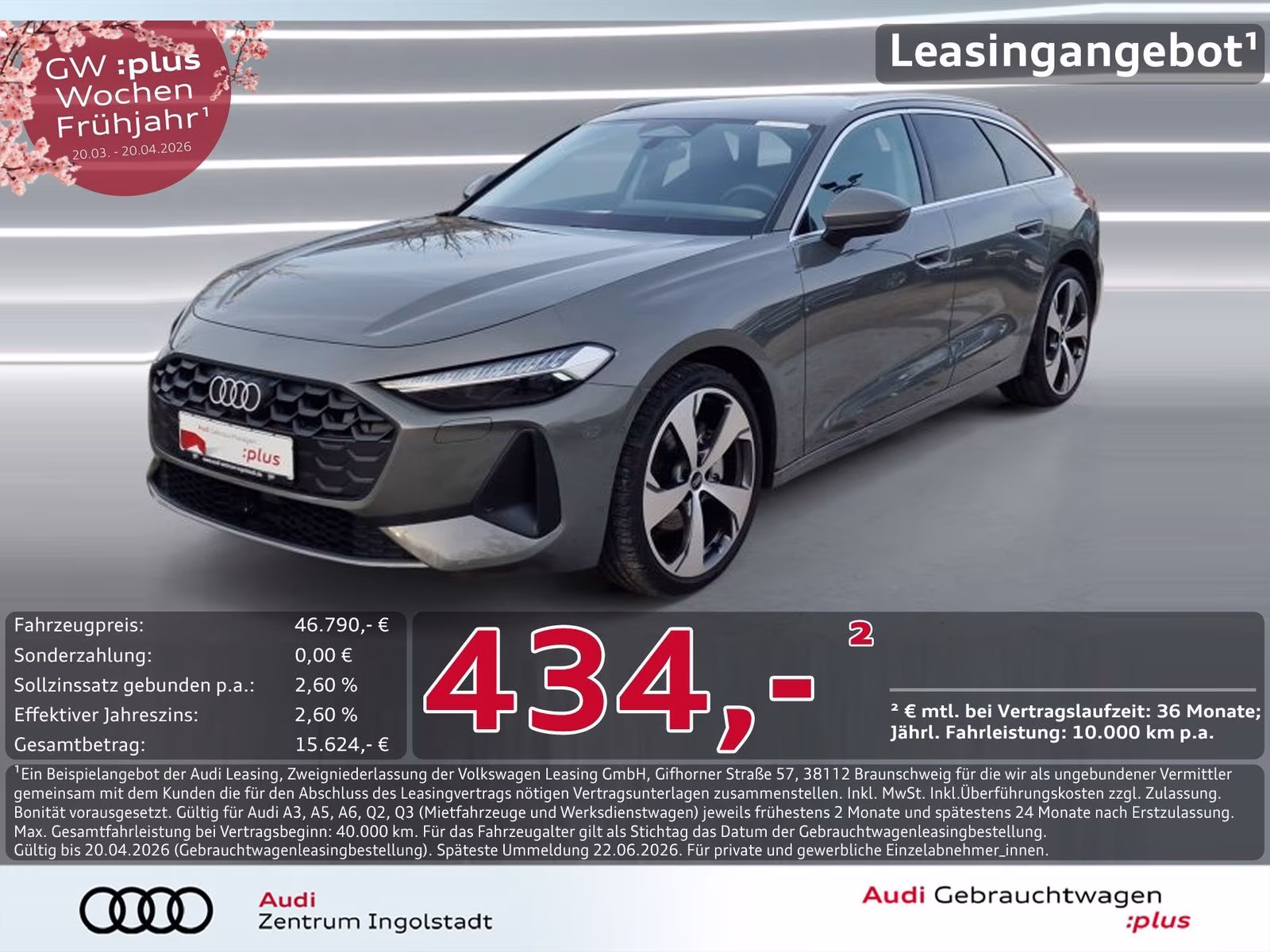 Avant TFSI Tech AHK 20" NAVI LED+ KAM.