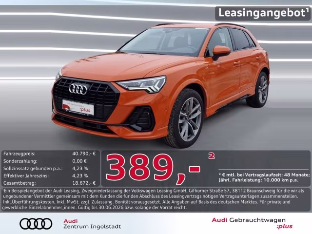 Audi Q3 35 TFSI S line NAVI+ MATRIX AHK 19&amp;quot; ACC