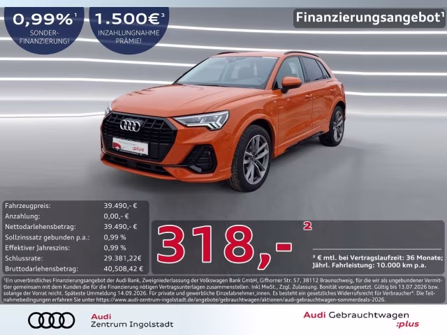Audi Q3 35 TFSI S line NAVI+ MATRIX AHK 19&amp;quot; ACC