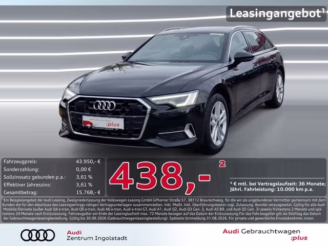 Audi A6 Avant 40 TDI LED AHK ACC Leder Kam. advanced